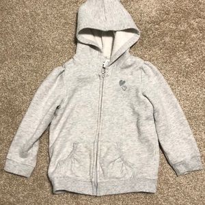 Kids hoodie with a zipper